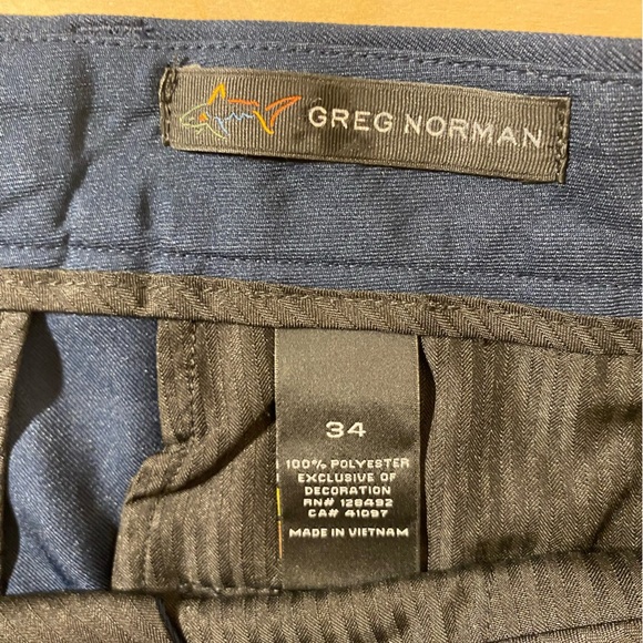 Greg Norman Men's Navy Blue Shorts 34 (MX) - Picture 5 of 9
